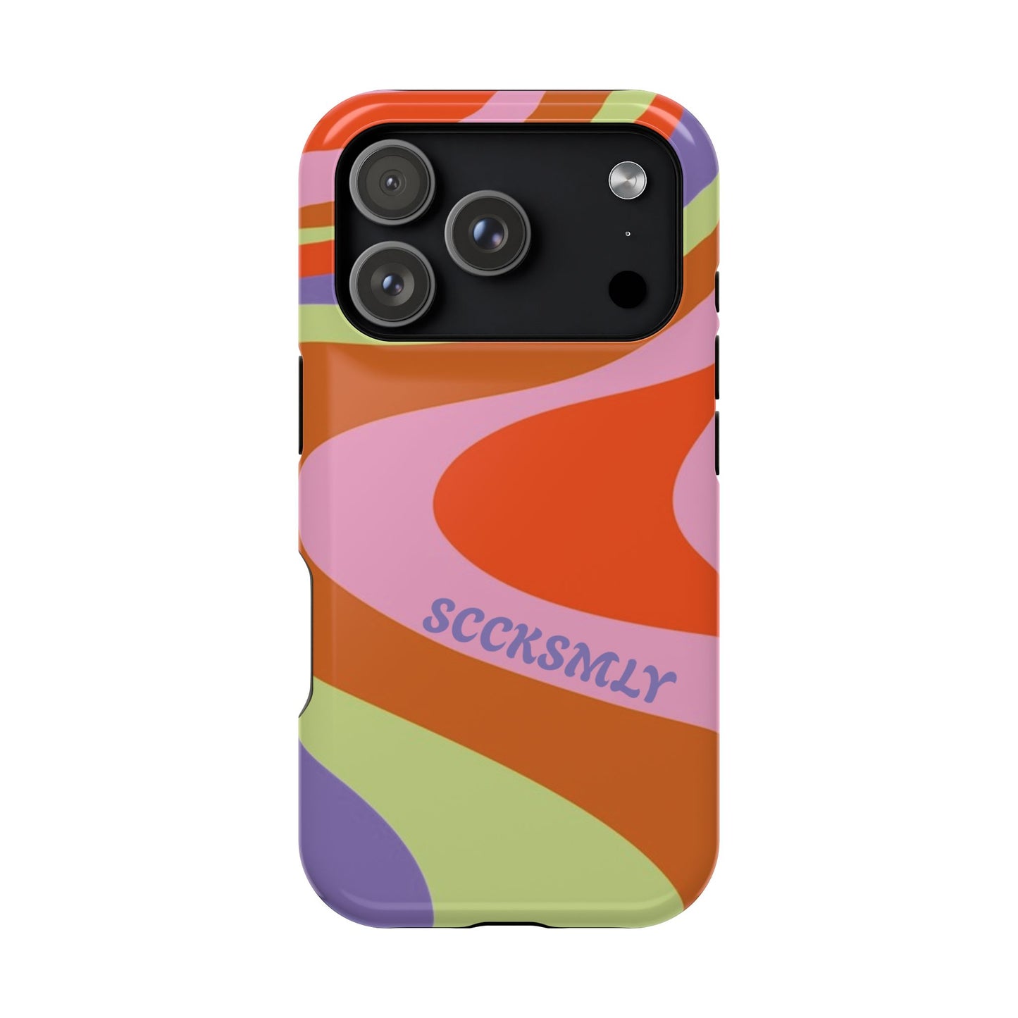 Curvy Swirl Phone Case for Apple