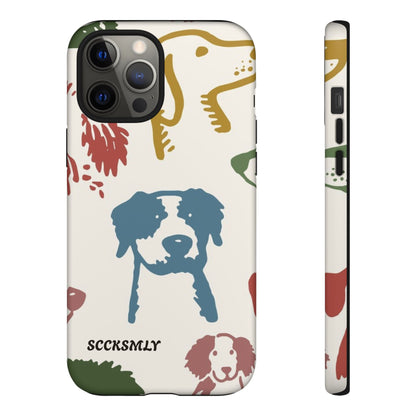Paws & Portraits Tough Phone Case for Apple