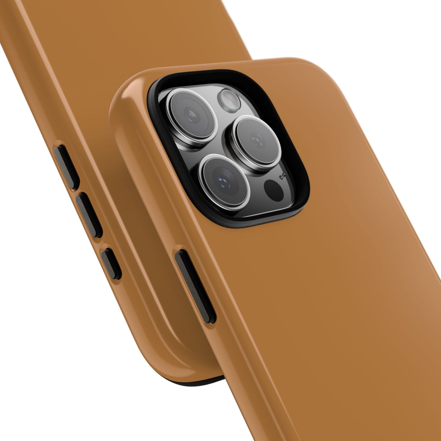 SOLID Spiced Caramel Tough Case for Apple
