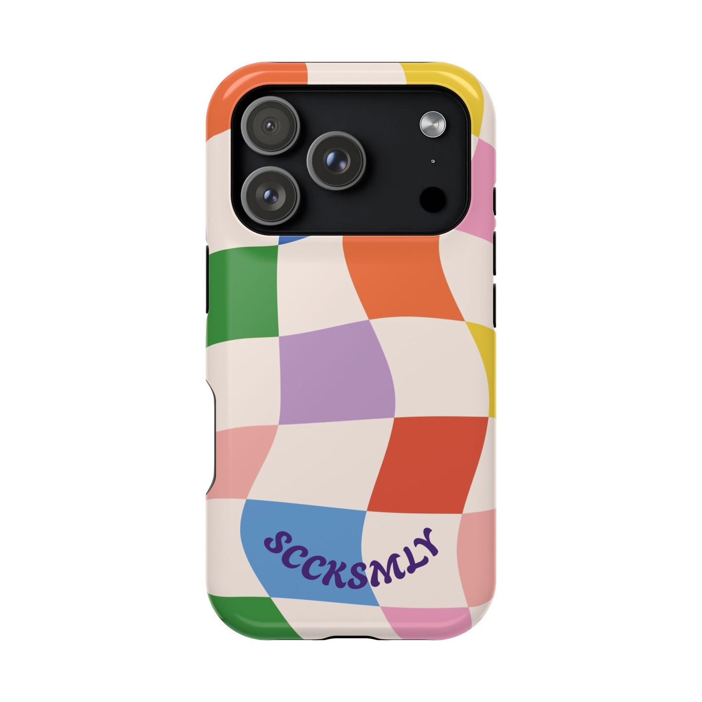 Checker Flicker Phone Case Apple