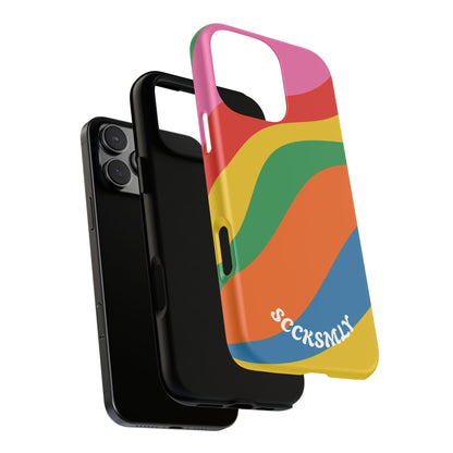 Candy Ribbon Tough Phone Case for Apple