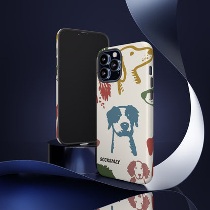 Paws & Portraits Tough Phone Case for Apple