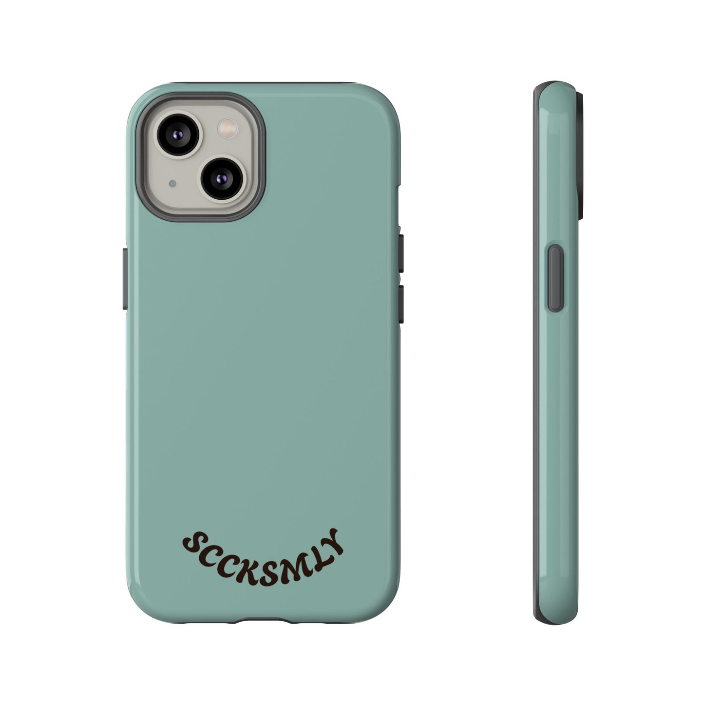 SOLID Fudge Mint Crunch Tough Phone Case for Apple