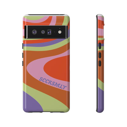 Curvy Swirl Phone Case for Google Pixel