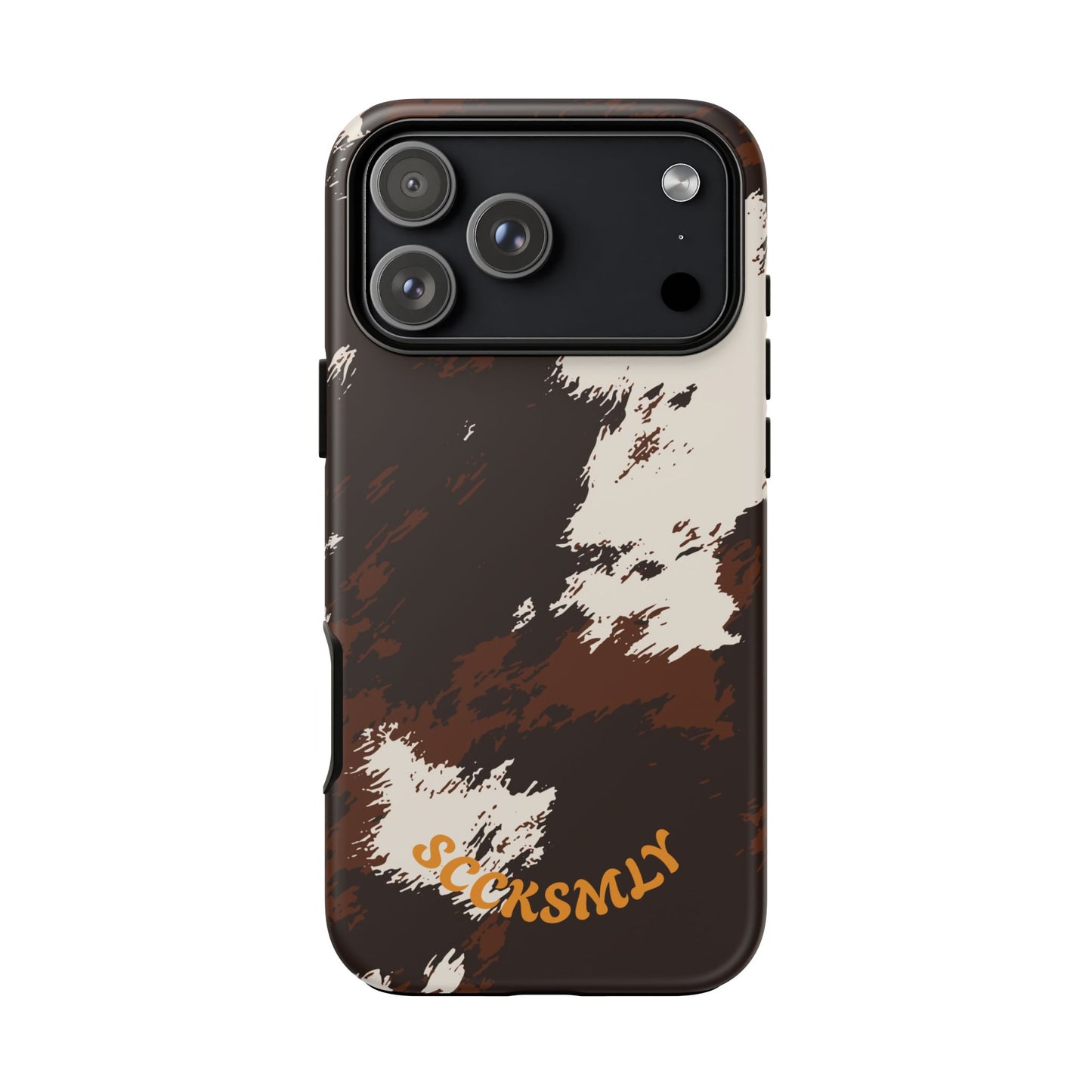 Sooo Cowboy Orange Tough Phone Case for Apple