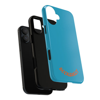 SOLID Blue Spook Tough Case for Apple