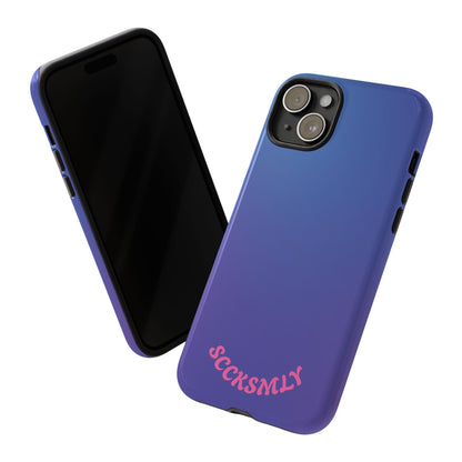 Berry Pop Gradient Tough Phone Case for Apple