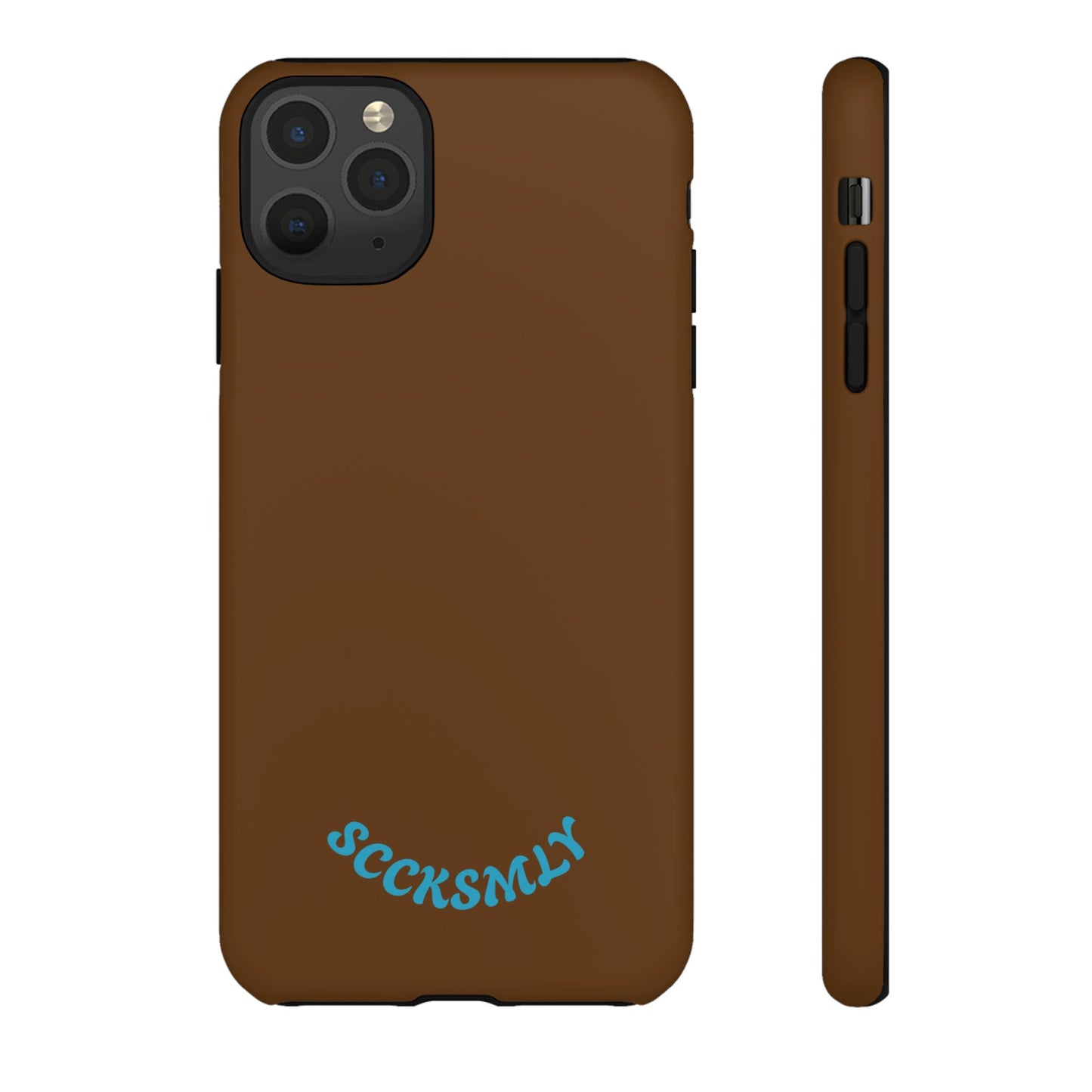 SOLID Chocolate Coco Tough Case for Apple