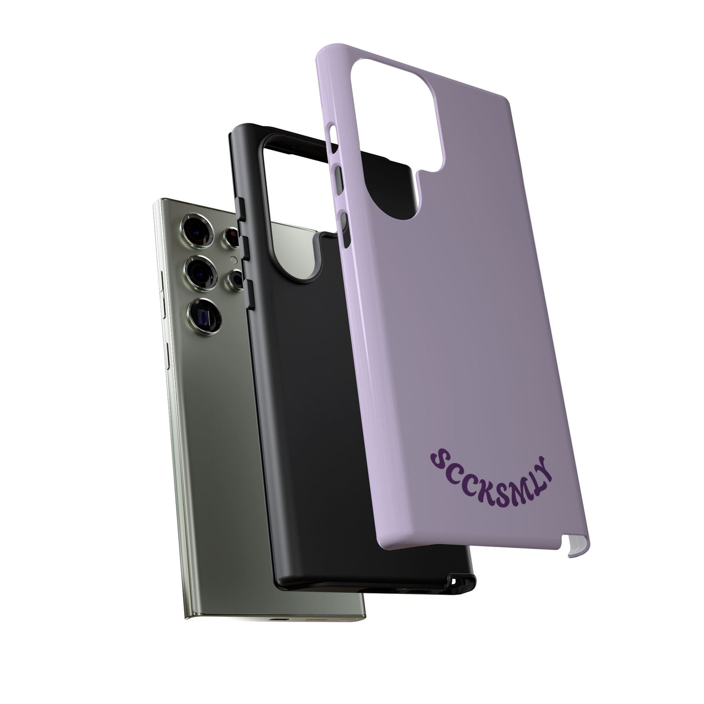 SOLID Morning Lilac Tough Case for Samsung