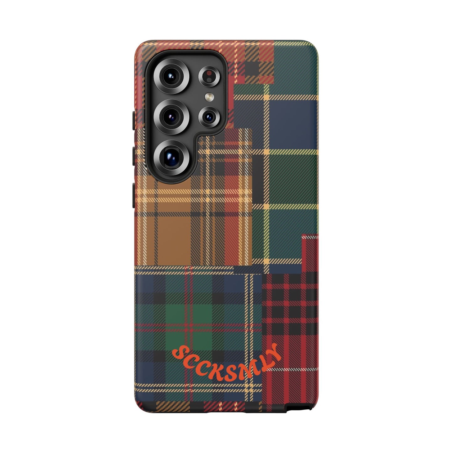 Heritage Hues Patchwork Tough Phone Case for Samsung