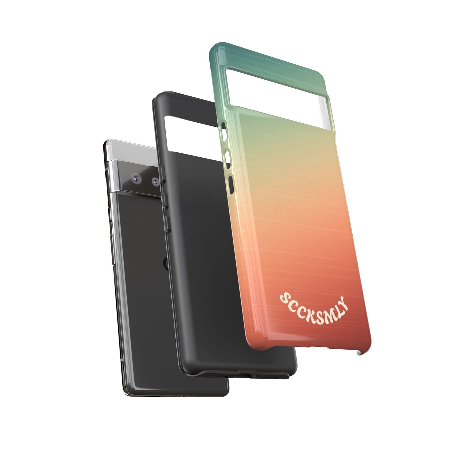 Warm Ombré Tough Phone Case for Google Pixel
