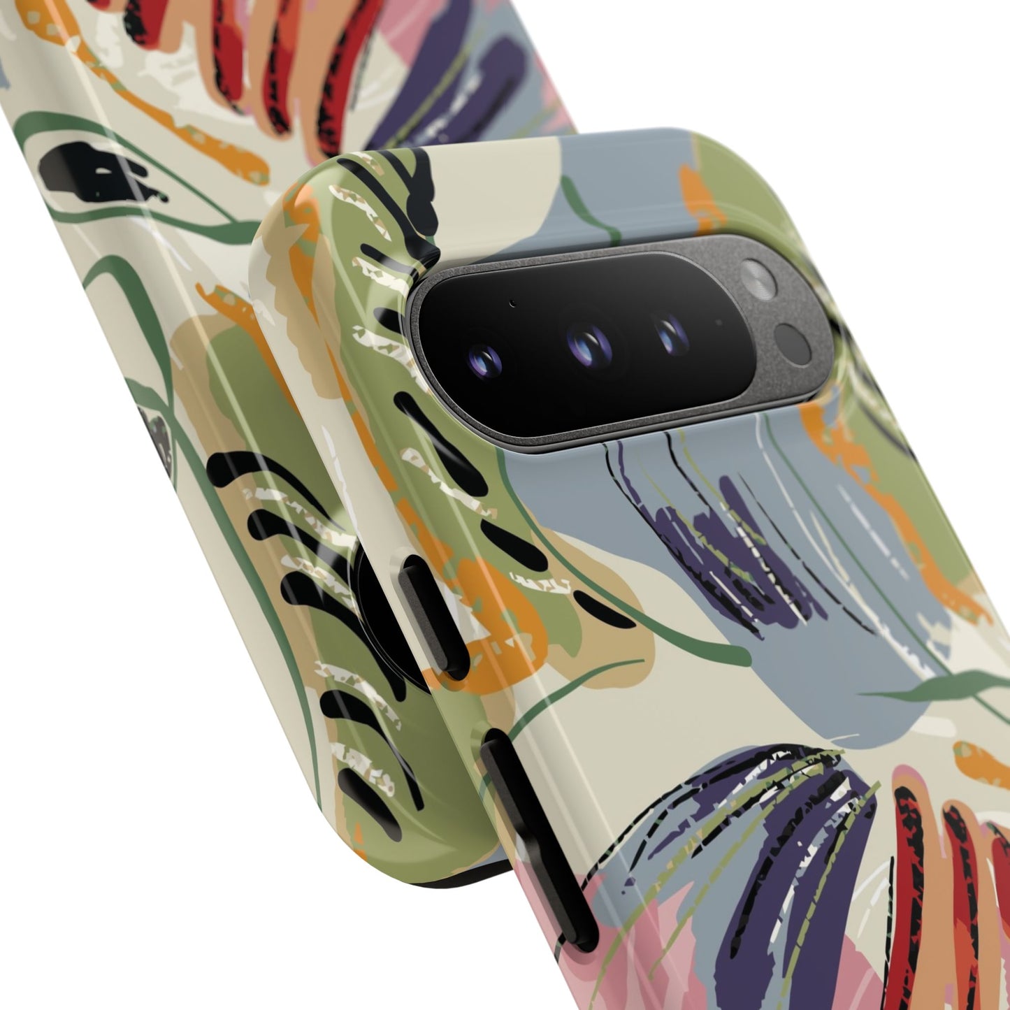 Botanical Strokes Palette Tough Phone Case for Google Pixel