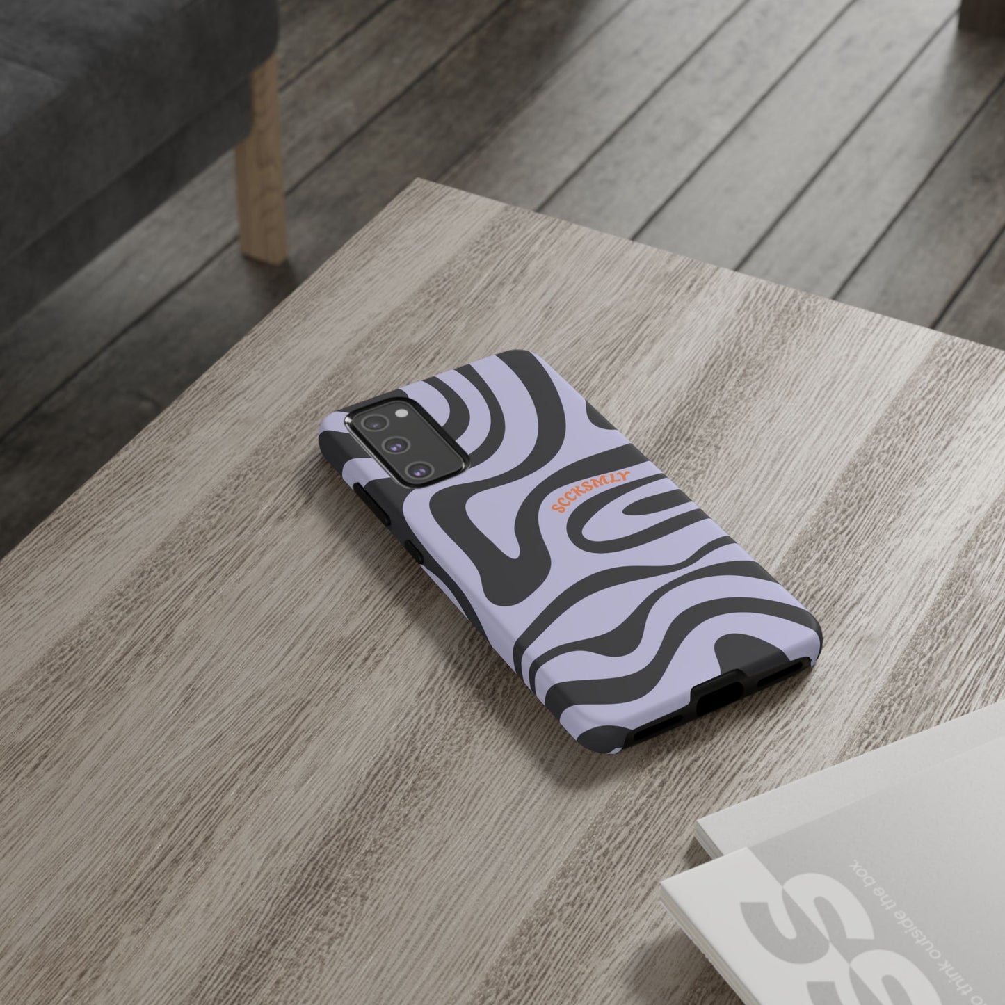 Purple Swirl Phone Case for Samsung