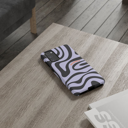 Purple Swirl Phone Case for Samsung
