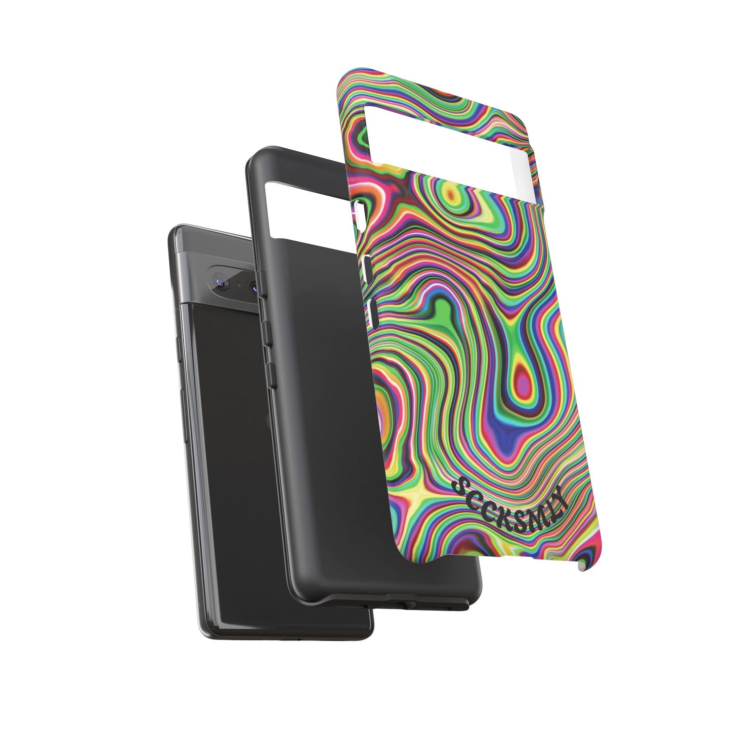 Acid Swirl Phone Case for Google Pixel