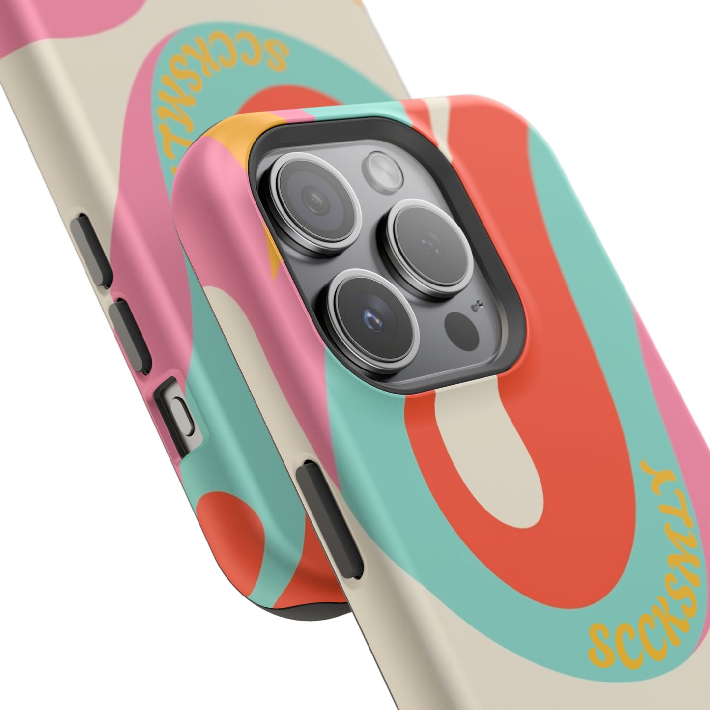 Psychodelic Acid Swirl Phone Case for "IOS or Apple"