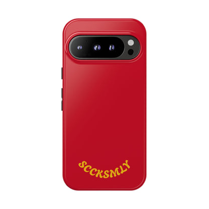 SOLID Calm Cherry Tough Case for Google Pixel