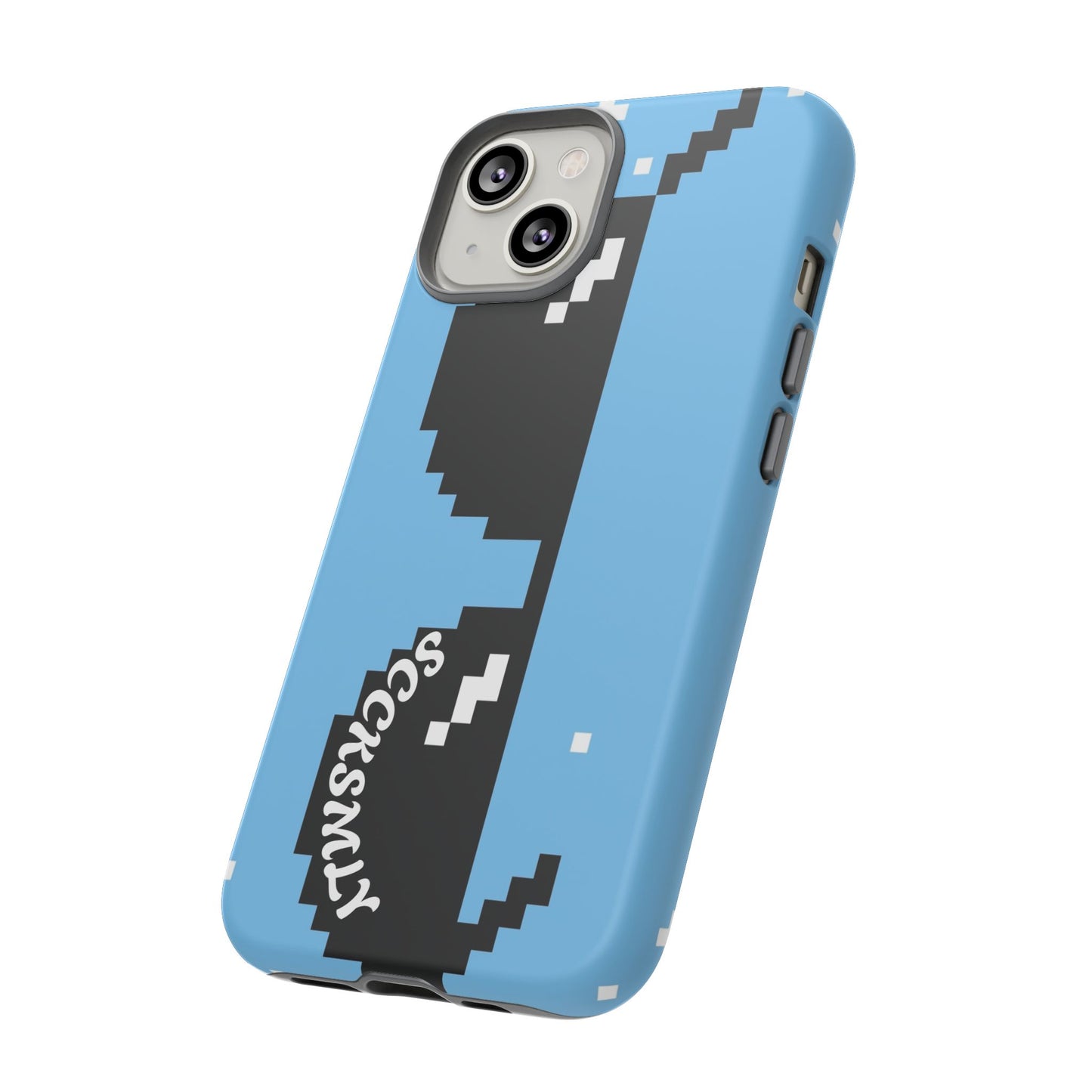 Pixel Glass Tough Phone Case for Apple