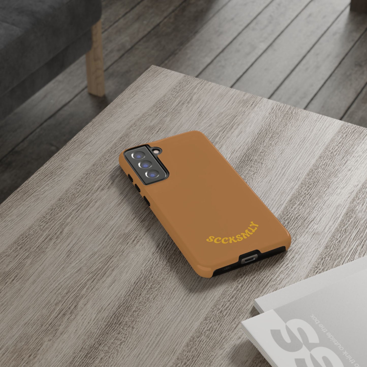 SOLID Spice Caramel Tough Case for Samsung