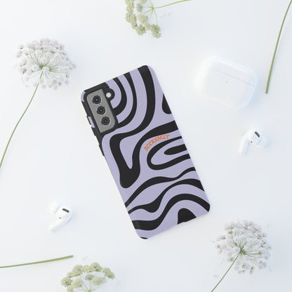 Purple Swirl Phone Case for Samsung