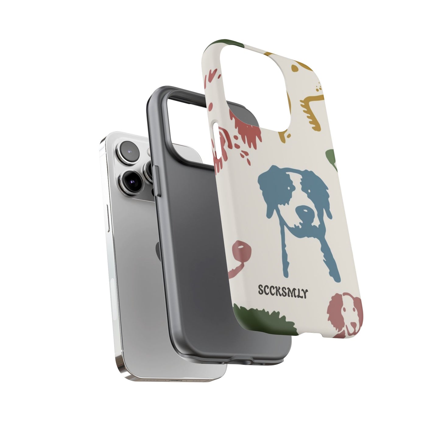 Paws & Portraits Tough Phone Case for Apple
