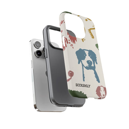 Paws & Portraits Tough Phone Case for Apple