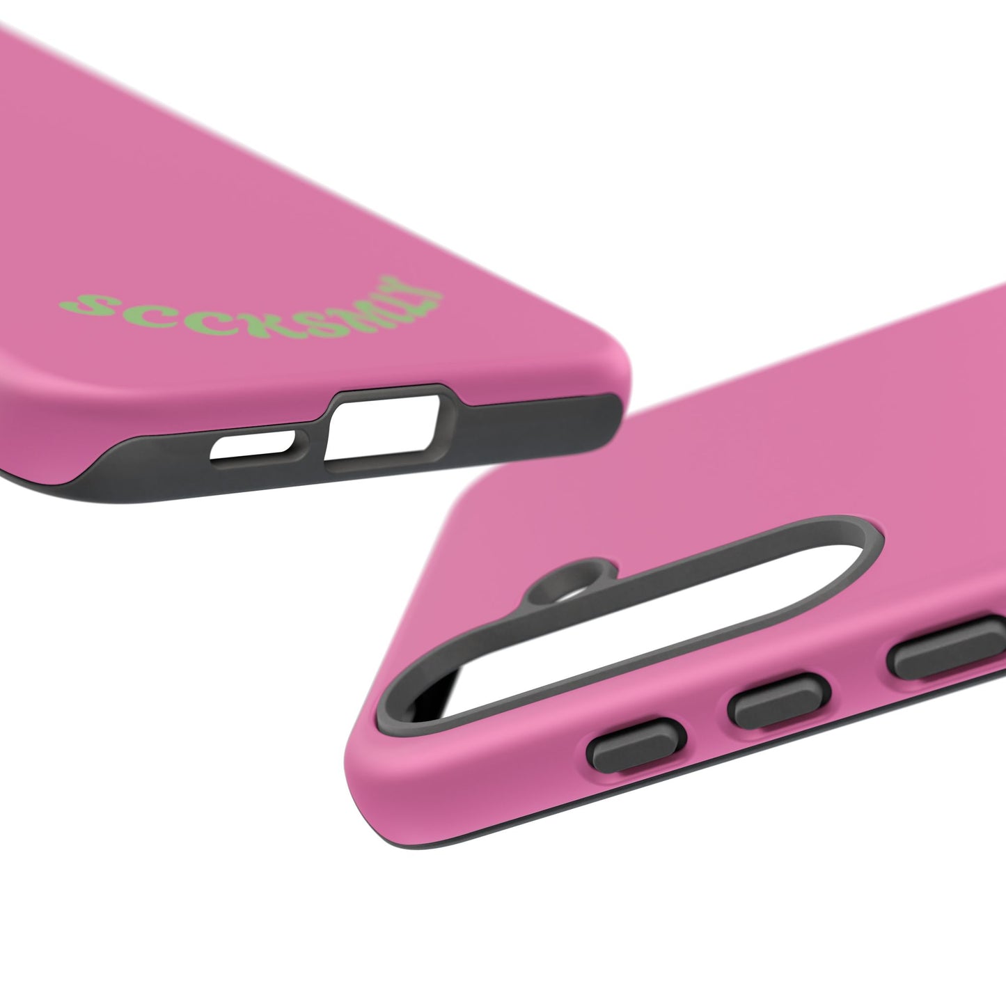 SOLID Sweet Static Pink Tough Case for Samsung