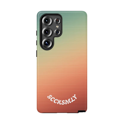 Warm Ombré Tough Phone Case for Samsung