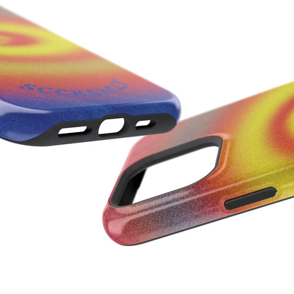 Toxic Spiral Tough Phone Case for Apple