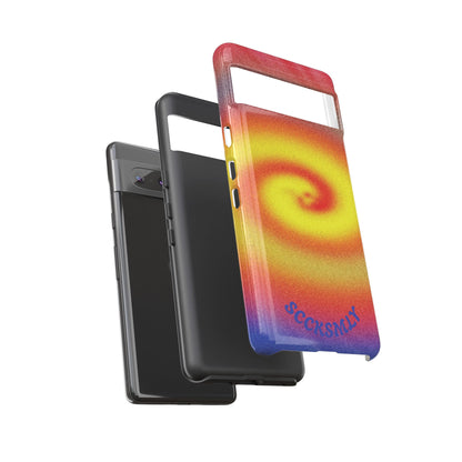 Toxic Spiral Tough Phone Case for Google Pixel