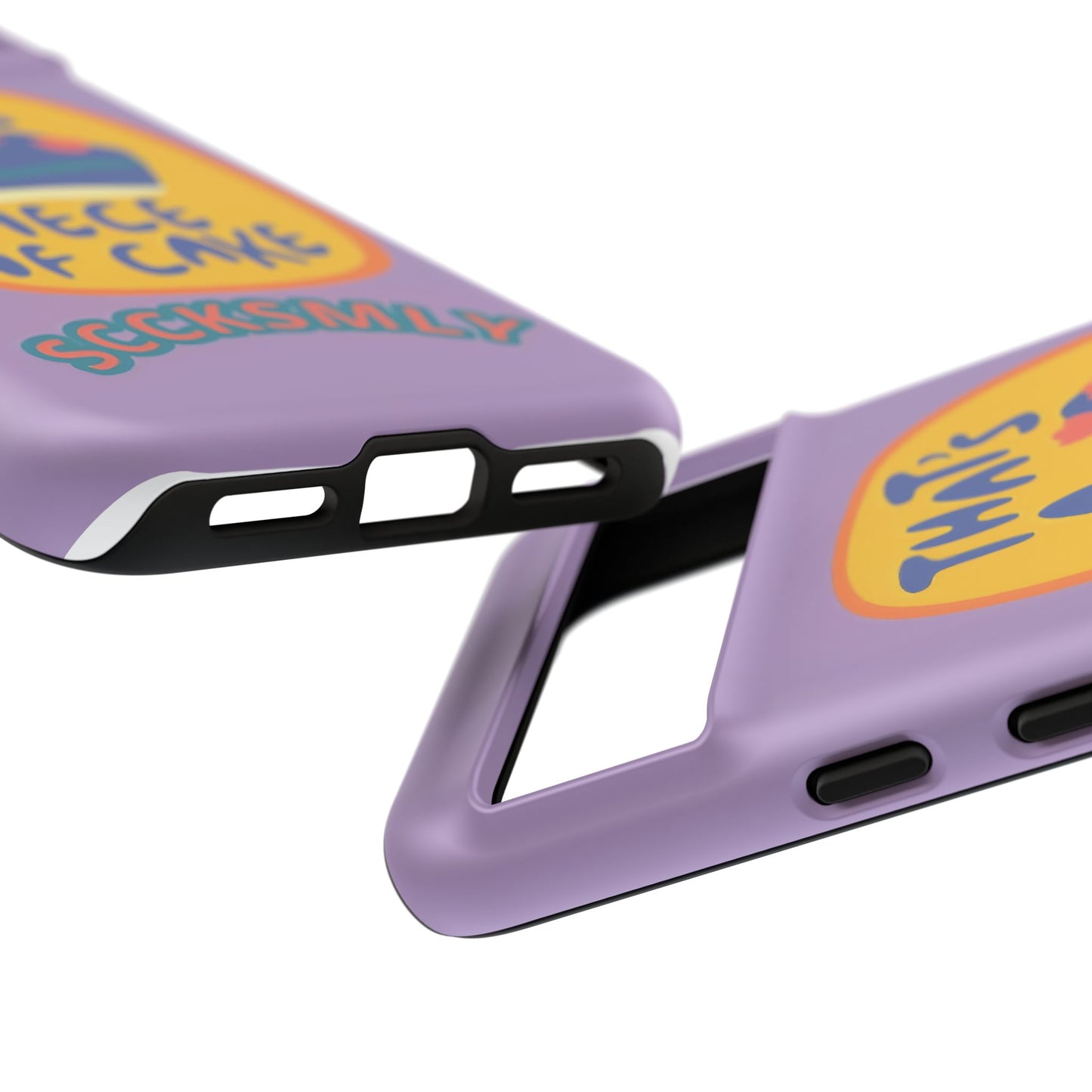 Light Purple "THAT'S A PIECE OF CAKE" Tough Phone Case for Google Pixel