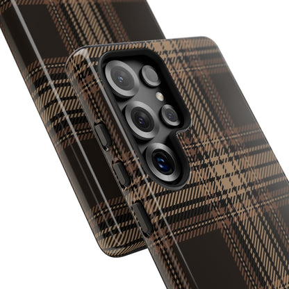 Brown Bread Plaid Tough Phone Case Samsung
