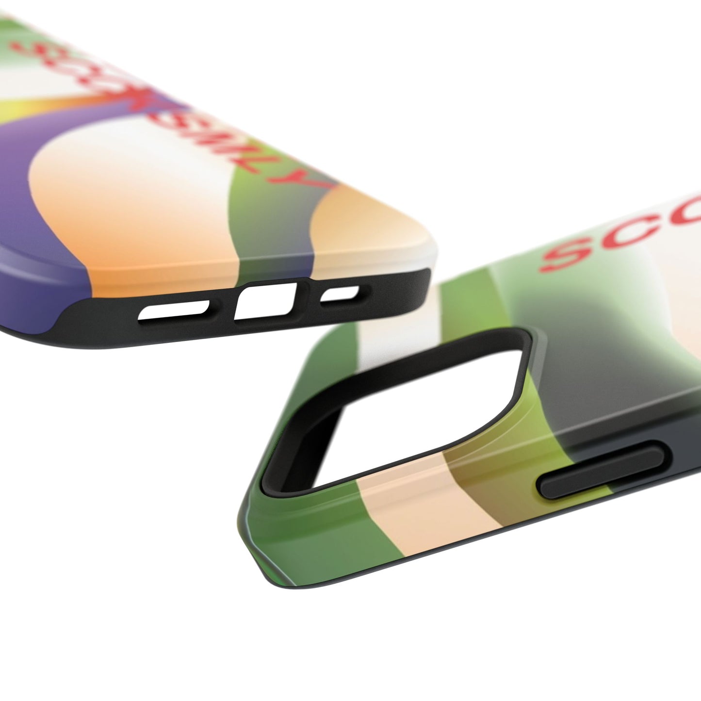 Green Waves Phone Case for "IOS or Apple"