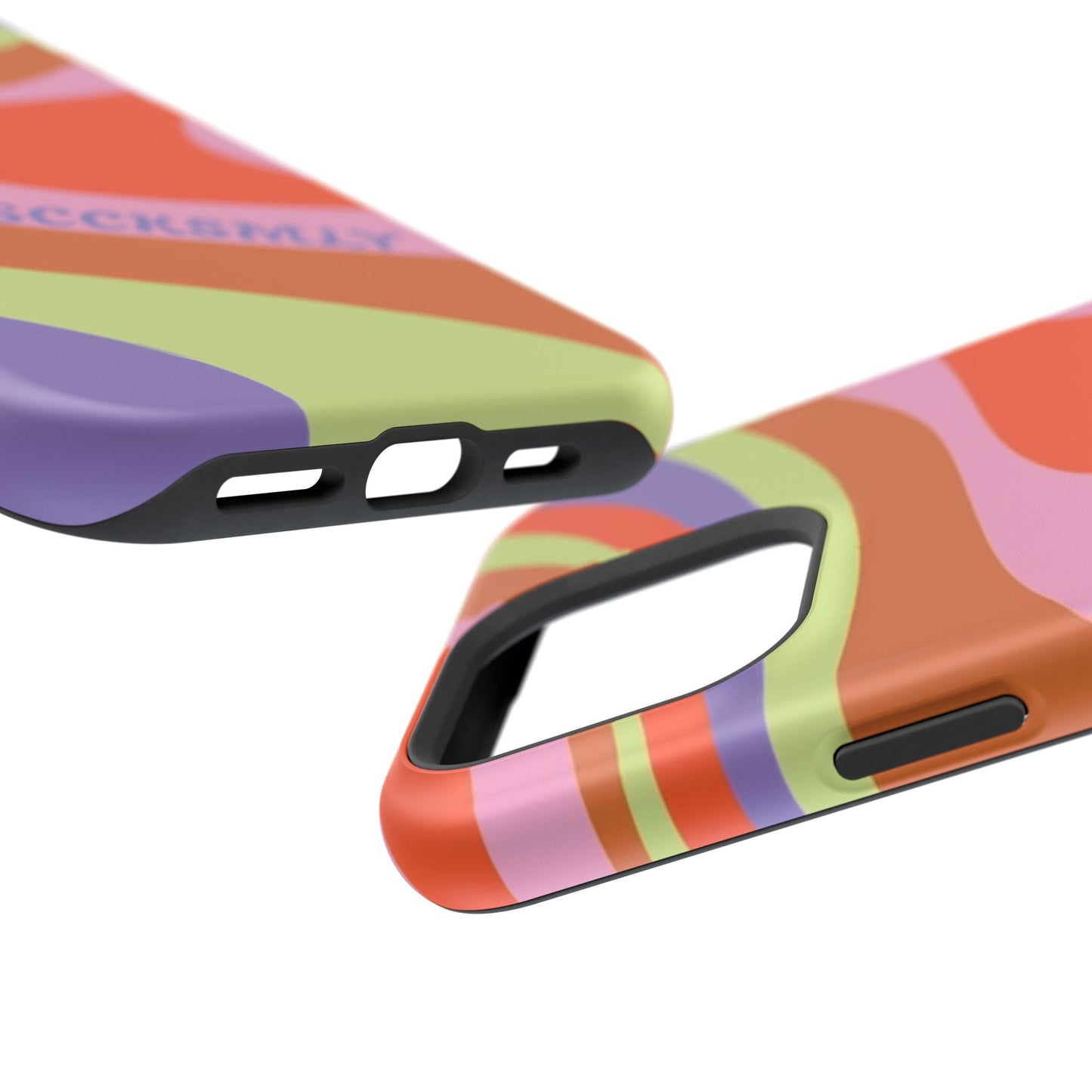 Curvy Swirl Phone Case for Apple