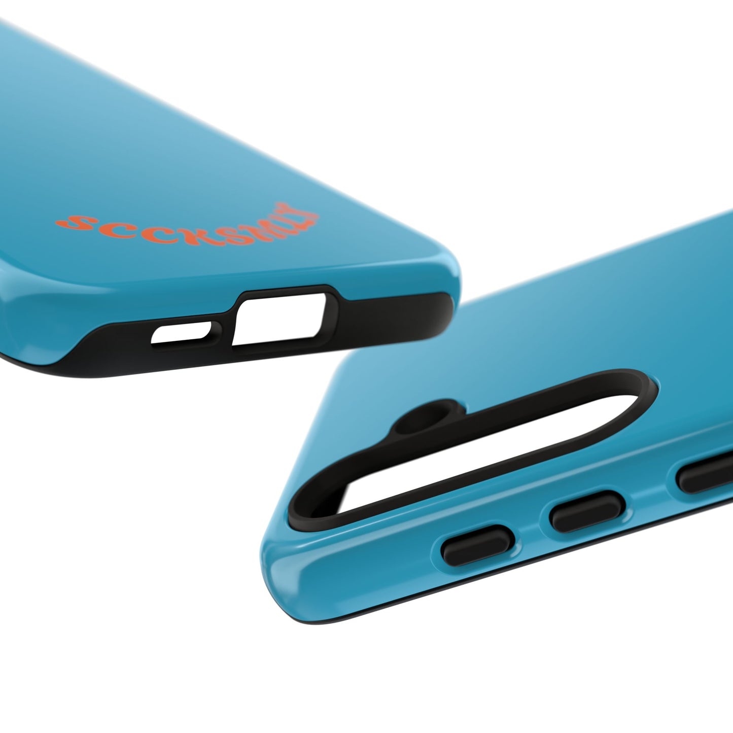 SOLID Blue Spook Tough Case for Samsung