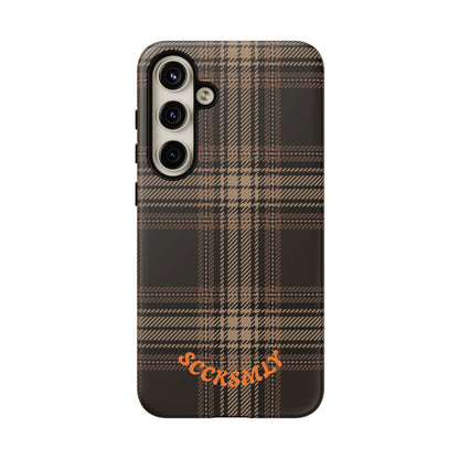 Brown Bread Plaid Tough Phone Case Samsung