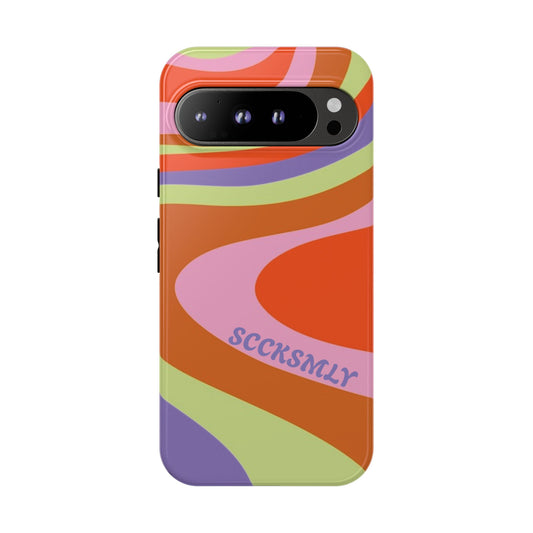 Curvy Swirl Phone Case for Google Pixel