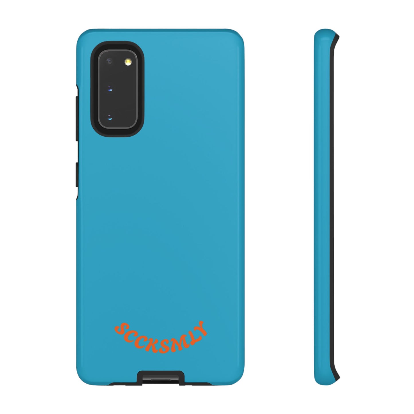 SOLID Blue Spook Tough Case for Samsung