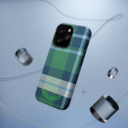 Earth and Sky Plaid Phone Case for Apple