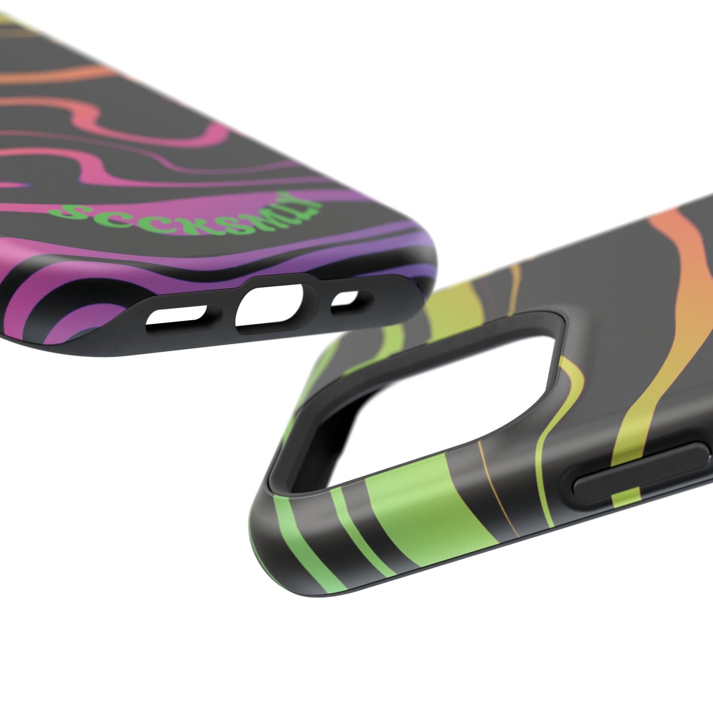Dark Rainbow Phone Case for Apple