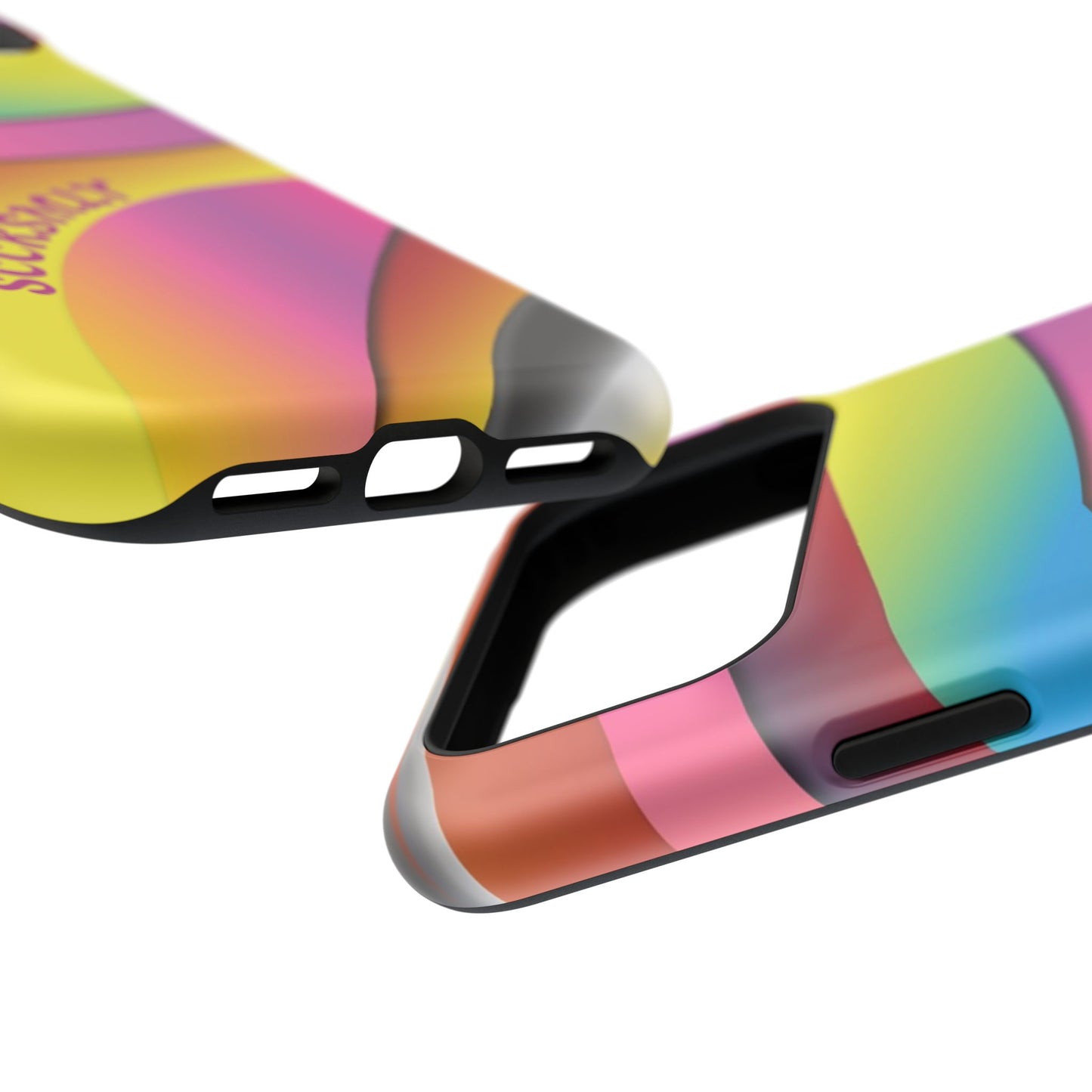 Modern Retro Rainbow Phone Case for Apple