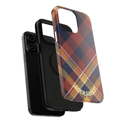 Harvest Tartan Phone Case for Apple