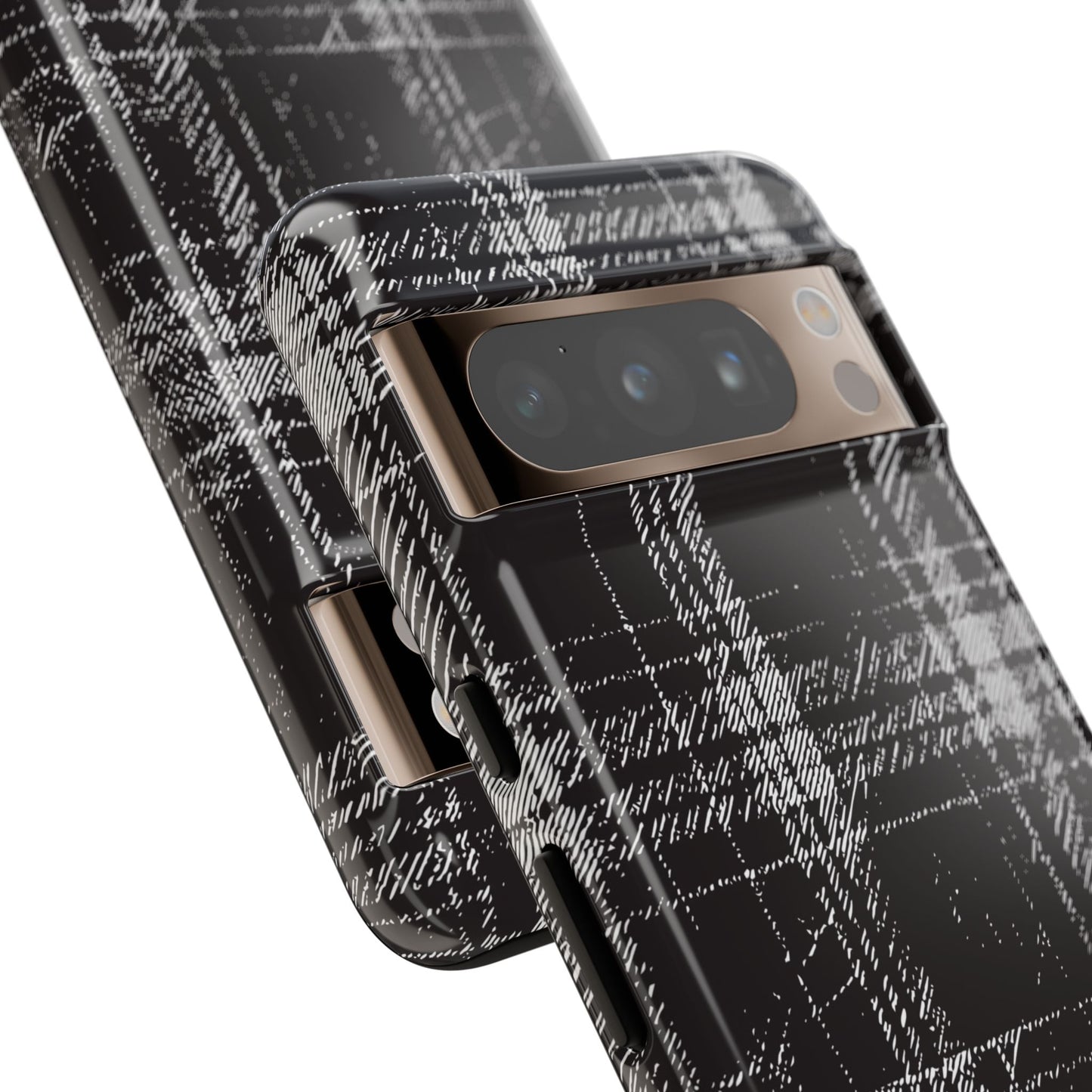 Smoky Grungy Plaid Phone Case for Google Pixel