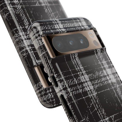 Smoky Grungy Plaid Phone Case for Google Pixel