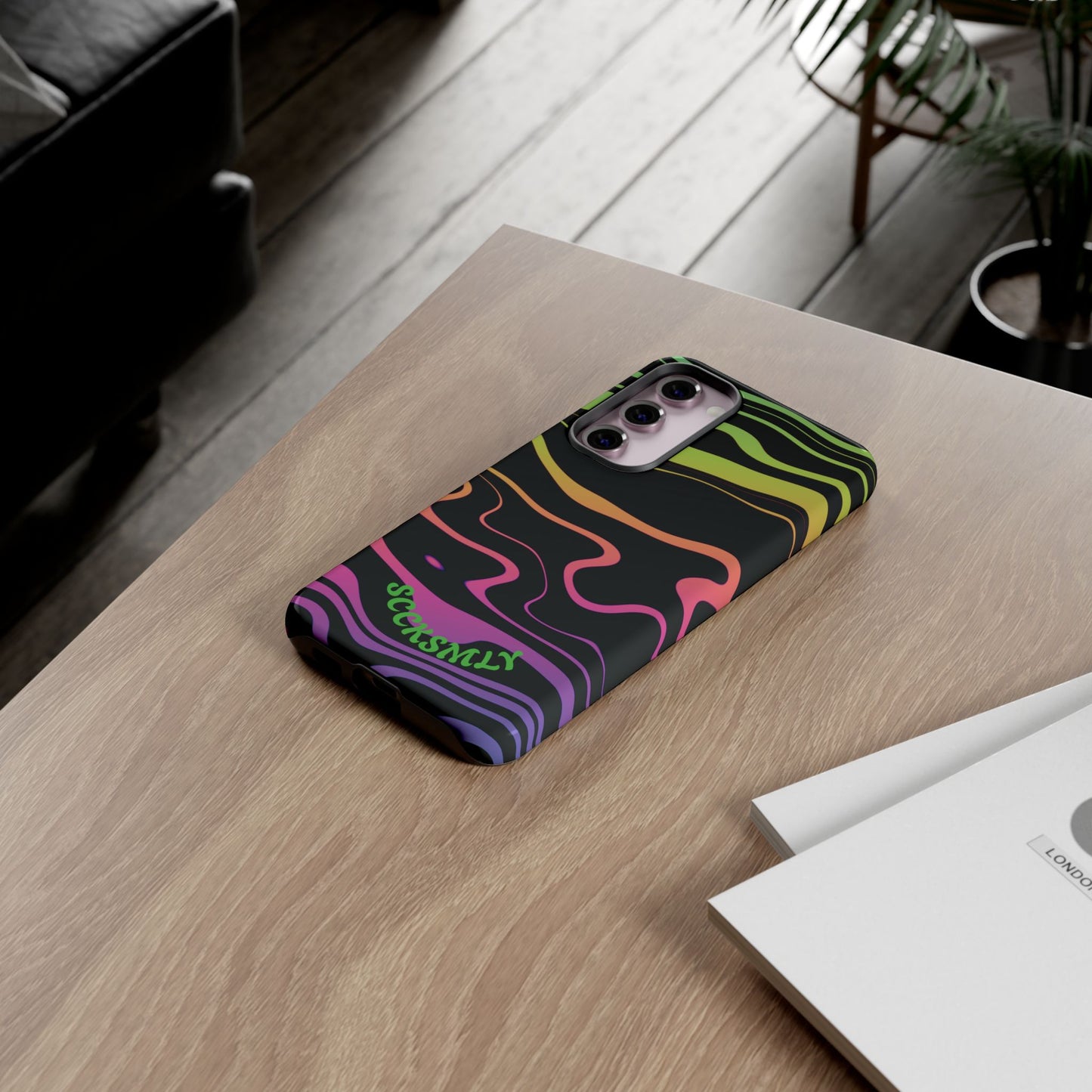 Dark Rainbow Phone Case for Samsung