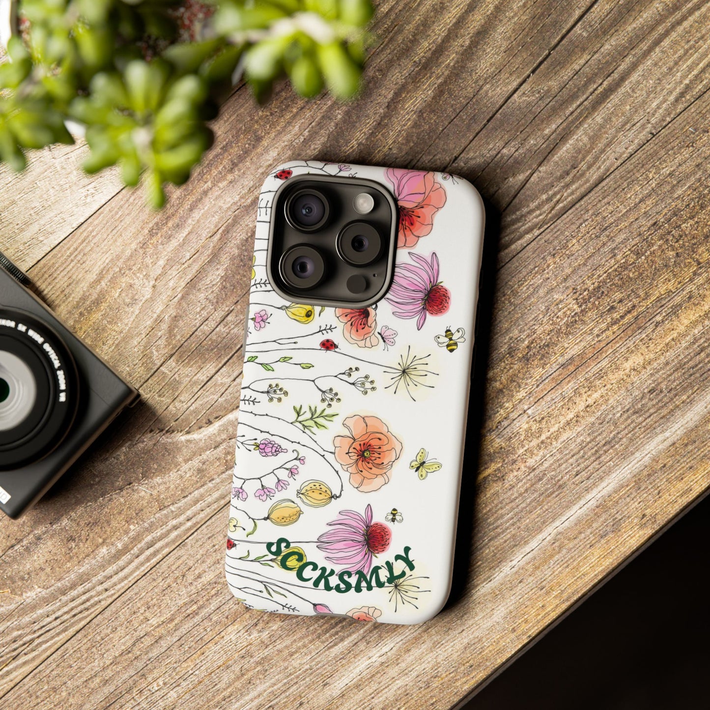 Wonderful Garden Tough Phone Case for Apple