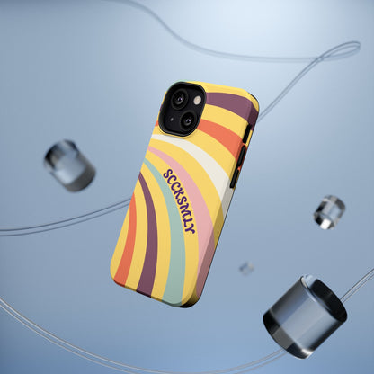 Vintage Groove Phone Case for Apple