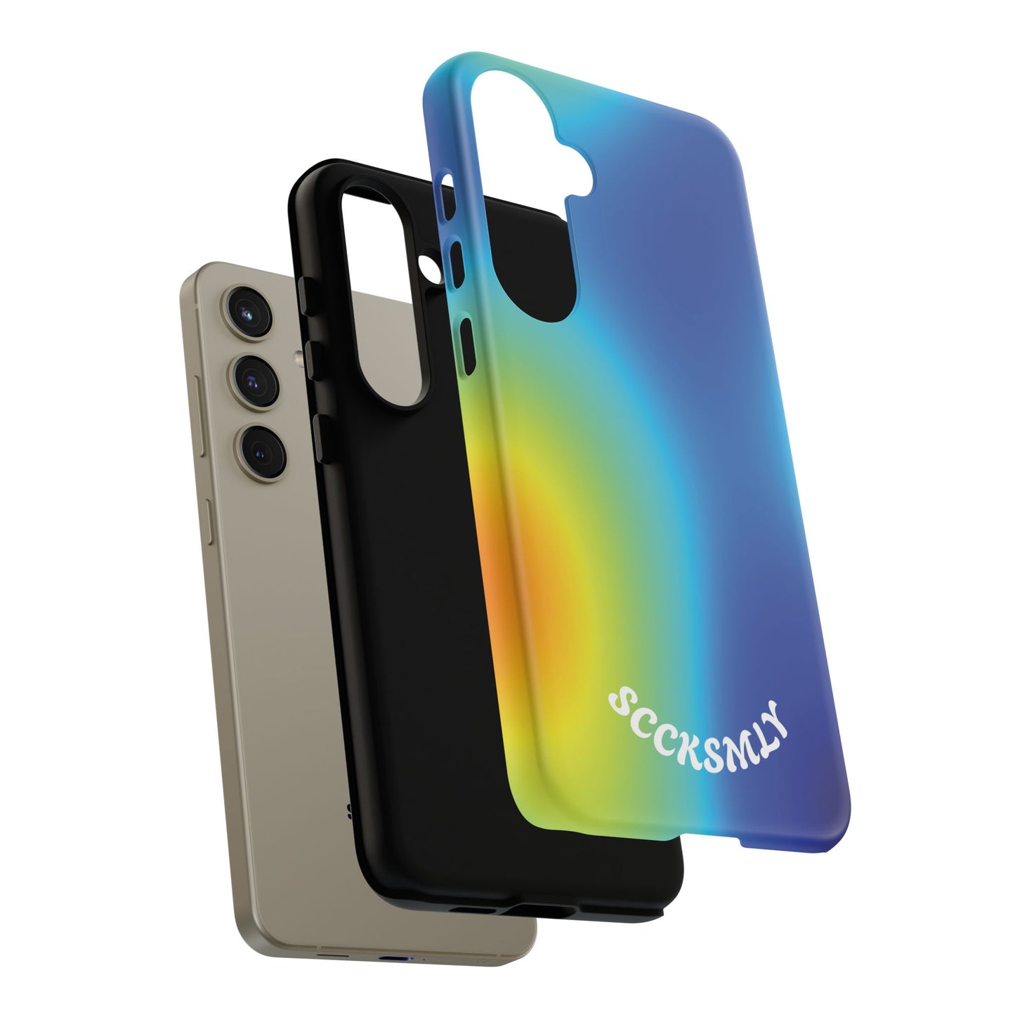 Gradient Heatwave Tough Phone Case for Samsung