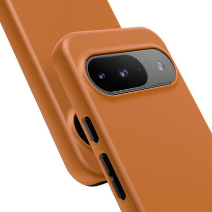 SOLID Terracotta Coal Tough Case for Google Pixel