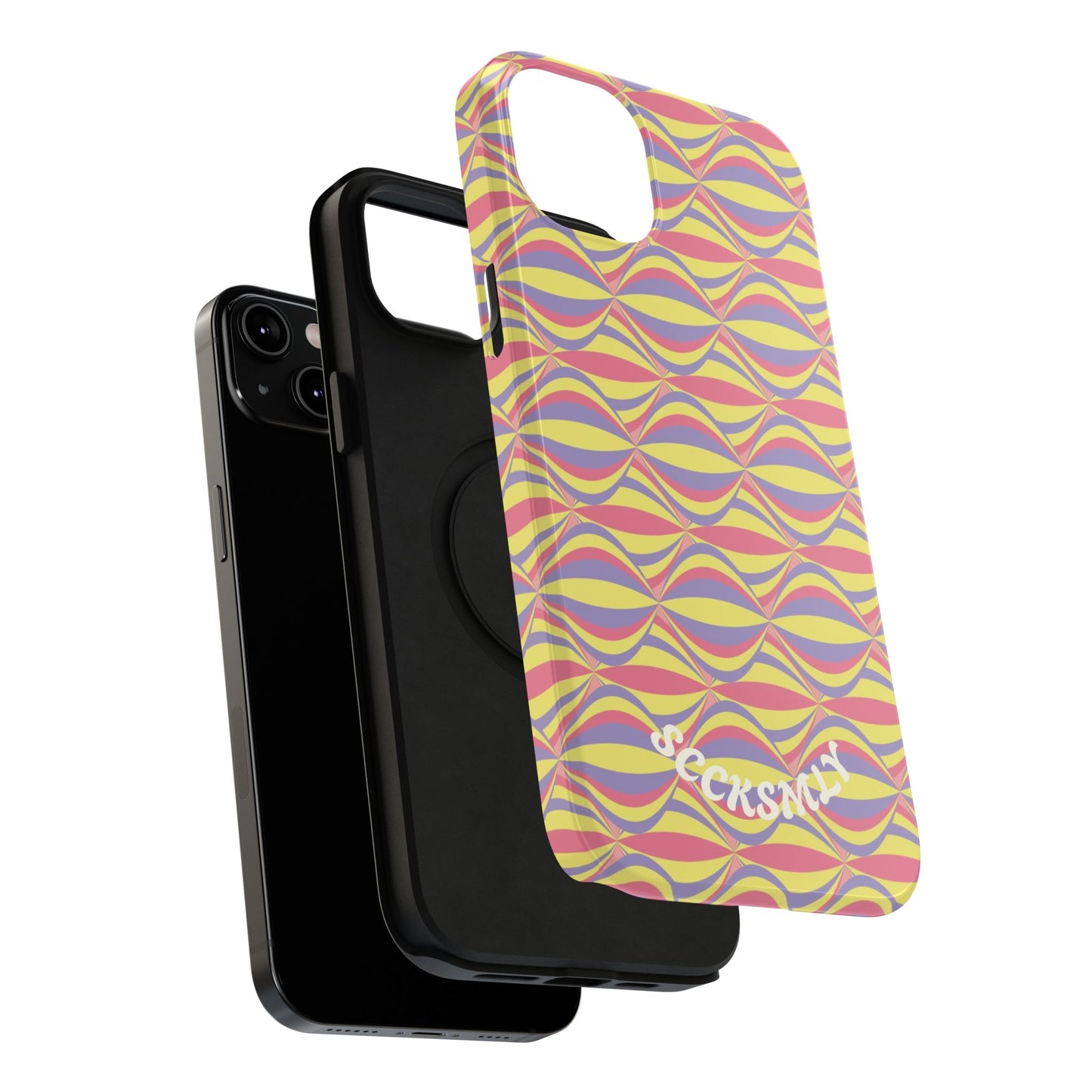 Electric Orbit Tough Phone Case for Apple